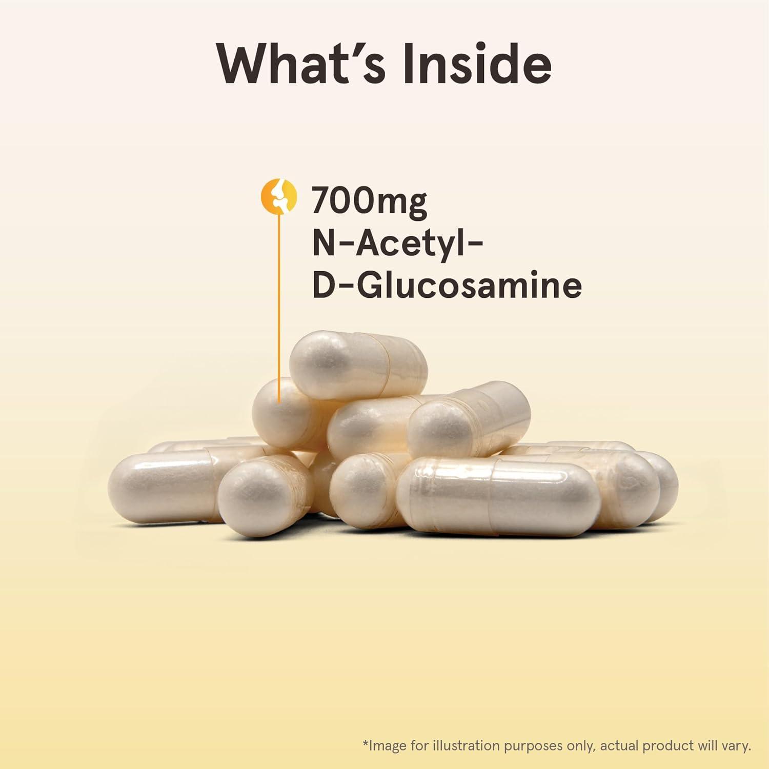 image:imageJarrow Formulas NAG 700 mg NAcetyl Glucosamine Acetylated Form of Glucosamine for Bone and Joint Support 120 Veggie Capsules Up to 120 ServingsUnflavored