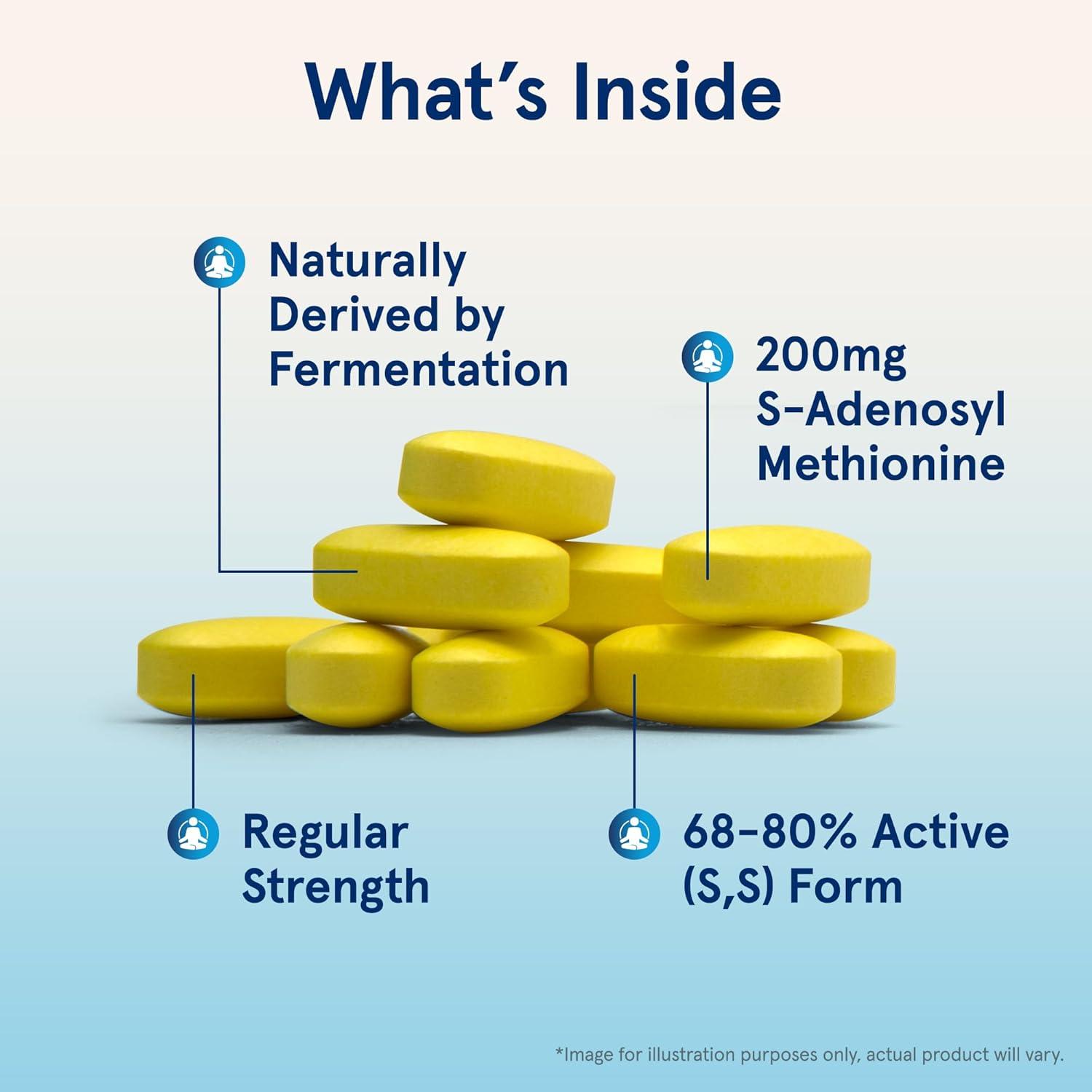 image:imageJarrow Formulas Same 200 mg Supports Joint Health Liver Function Brain Metabolism 20 Tablets Up to A 20 Day SupplyUnflavored