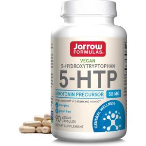 Jarrow Formulas® 5-HTP, 100 mg, Serotonin Precursor, 90 Veggie Capsules, 90 Day Supply