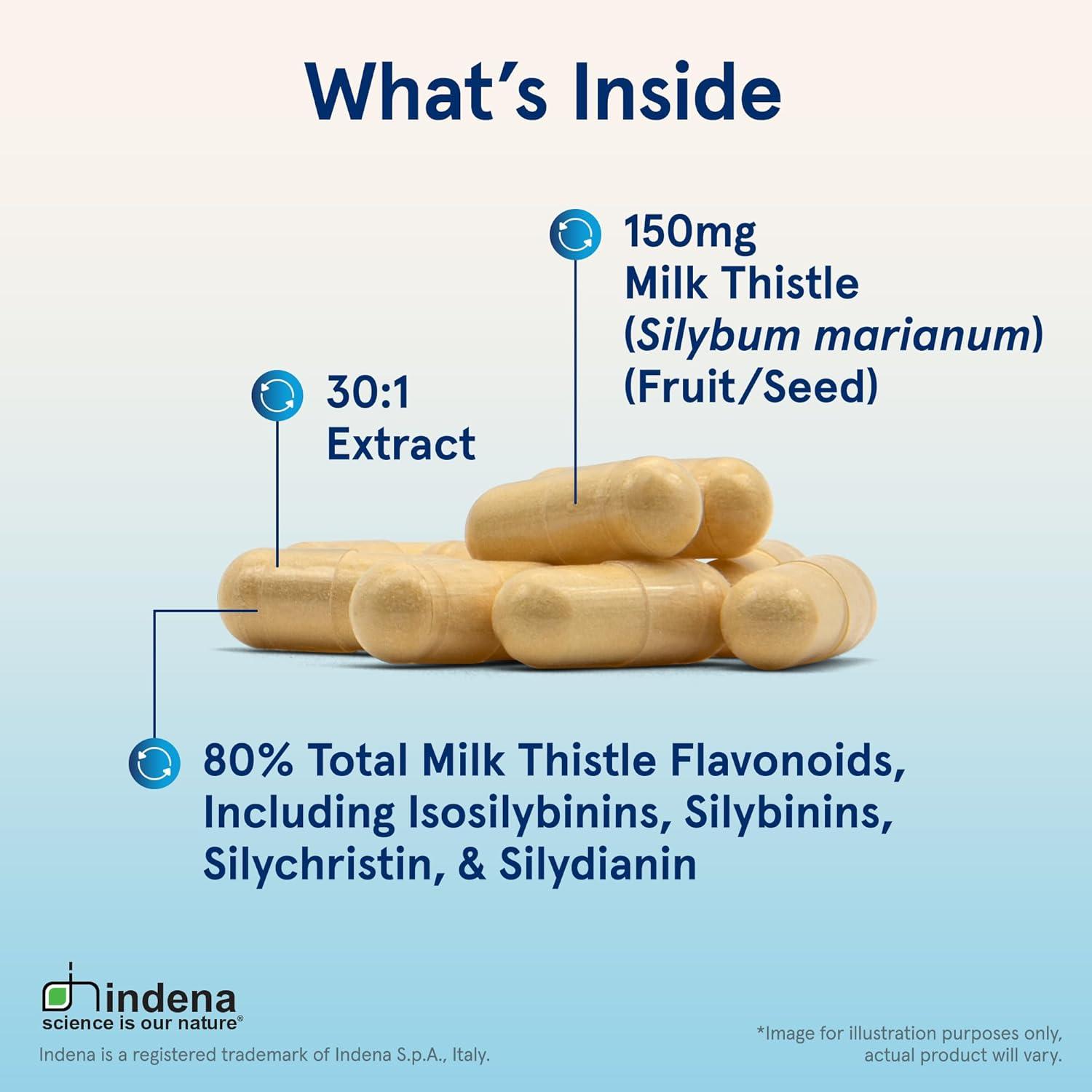 image:imageJarrow Formulas Milk Thistle Supplement 150 mg 301 Milk Thistle Extract Standardized to 80 Total Flavonoids Dietary Supplement for Liver Function Support 200 Veggie Capsules Up to 200 Day Supply200 Count Pack of 1