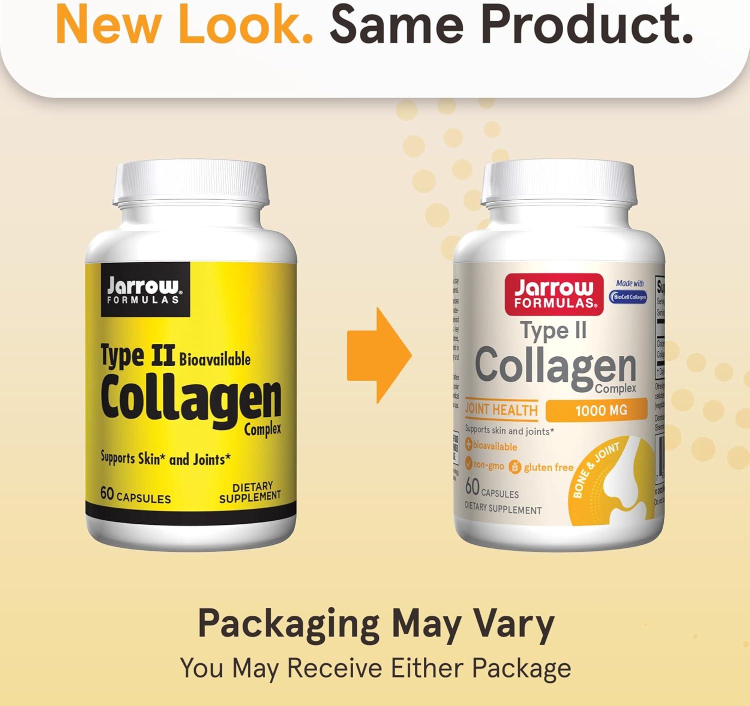image:imageJarrow Formulas Type II Collagen Complex 1000 mg Supplements Supports Skin and Joint Health 60 Capsules 30 Day Supply60 Count Pack of 1