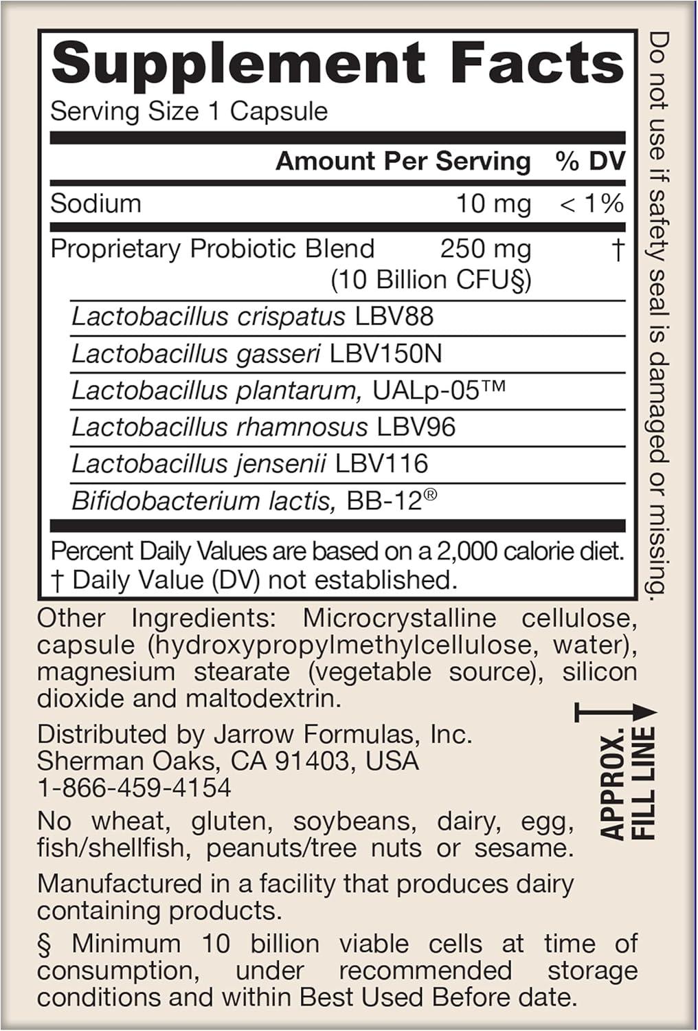 image:imageJarrow Formulas FemDophilus Advanced Vaginal amp Digestive Probiotics 10 Billion CFU with 6 Science Backed Strains for Vaginal Urinary Tract Digestive amp Immune Support 30 Capsules ShelfStable30 Count Pack of 1