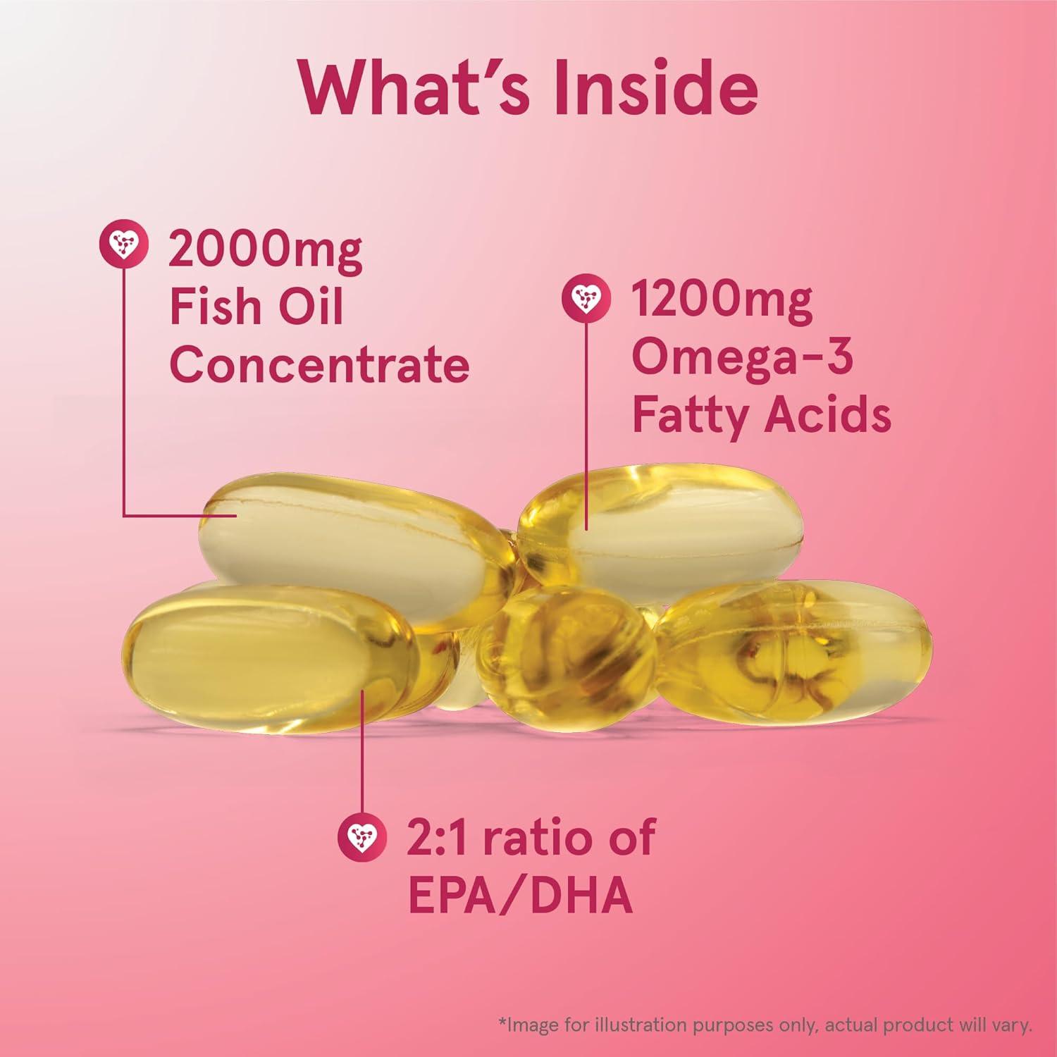 image:imageJarrow Formulas EPADHA Balance 1200 mg Omega3 Fatty Acids for Cardiovascular Support 240 Softgels 120 Day SupplyUnflavored