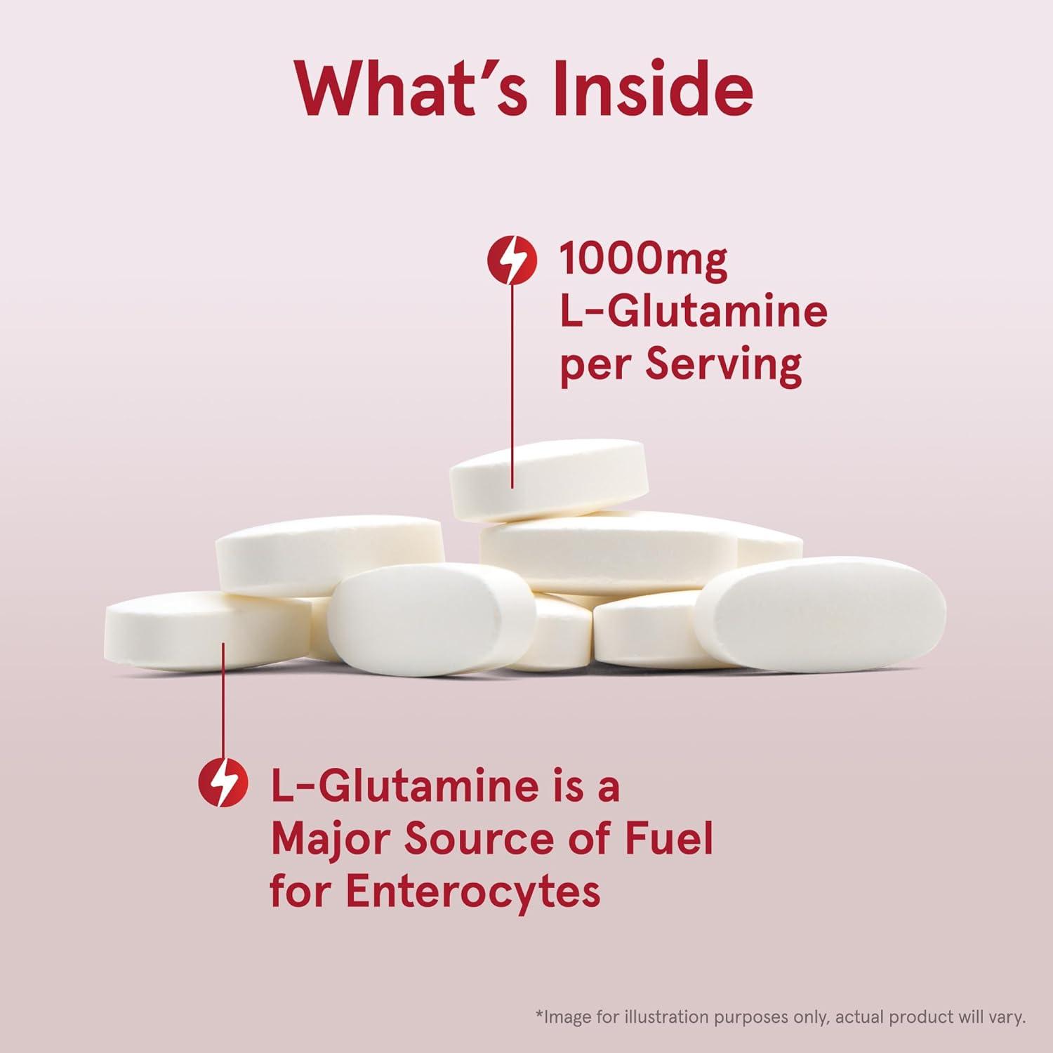 image:imageJarrow Formulas LGlutamine 1000 mg Dietary Supplement for Muscle Tissue Multifunctional Amino Acid Immune Support 100 EasySolv Tablets 50100 Day SupplyUnflavored