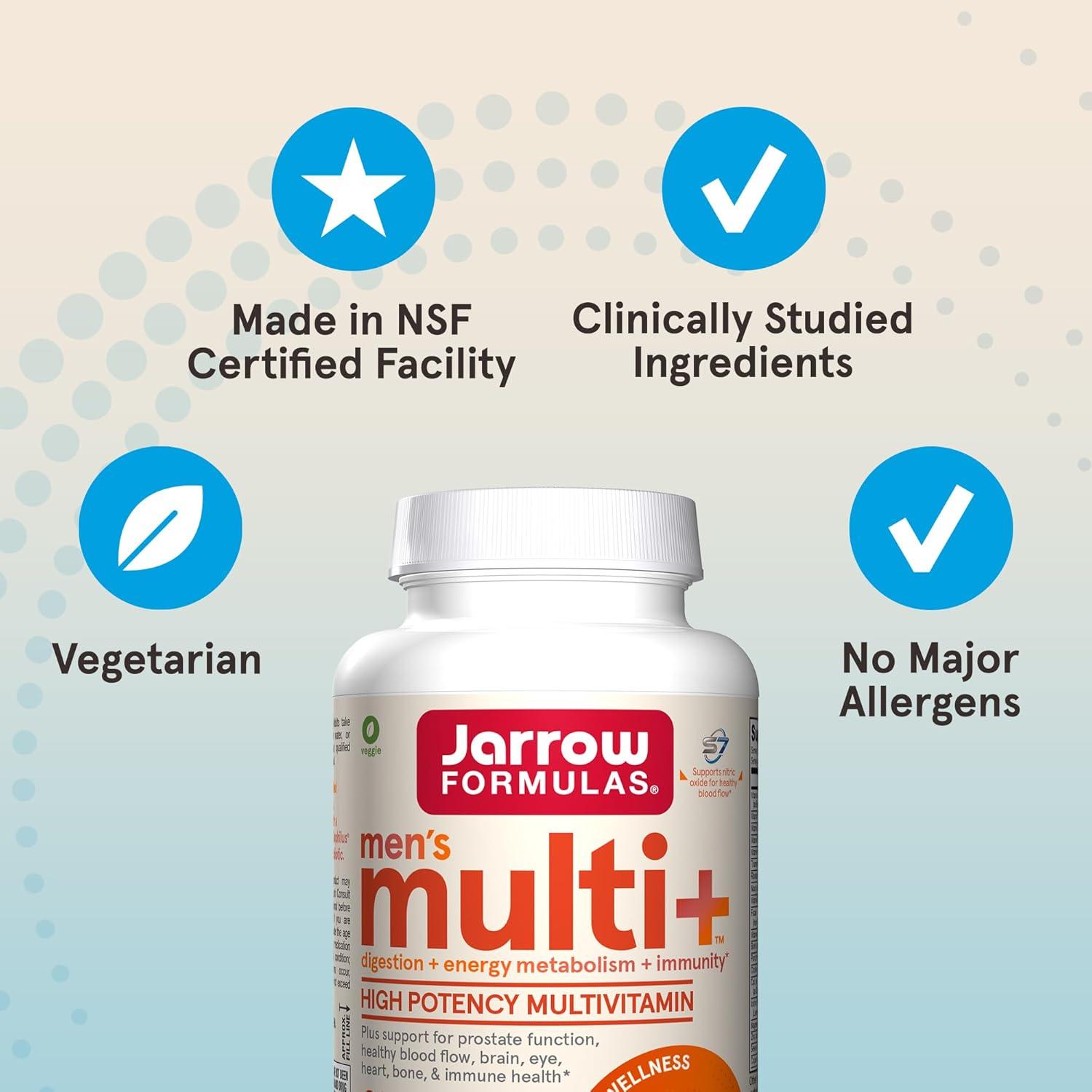 image:imageJarrow Formulas Mens Multi Multivitamins Multivitamin for Men 60 Tablets 30 Day Supply