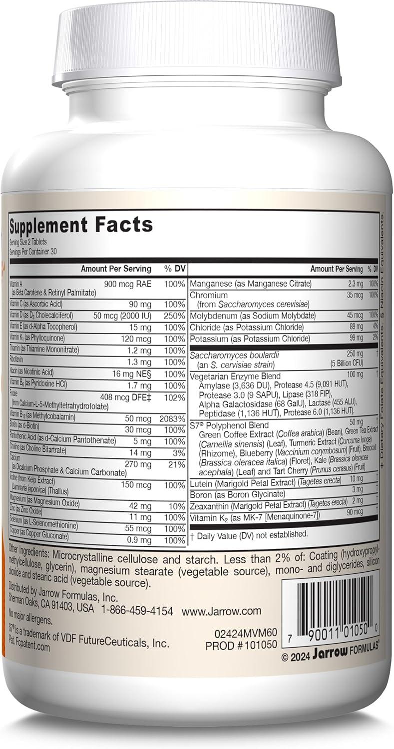 image:imageJarrow Formulas Mens Multi Multivitamins Multivitamin for Men 60 Tablets 30 Day Supply