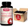 image:imageJarrow Formulas Methyl B12 Tablets 500 mg Dietary Supplement for Cellular Energy Production and Brain Health Support 100 Cherry Flavor Chewable Tablets 100 Day Supply100 Count Pack of 12