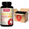 image:imageJarrow Formulas Methyl Vitamin B12 1000 mcg 100 Chewable Tablets Lemon Flavored Bioactive B12 Vitamin  Supports Cellular Energy Production Brain Health amp Metabolism  100 Servings100 Servings Pack of 12