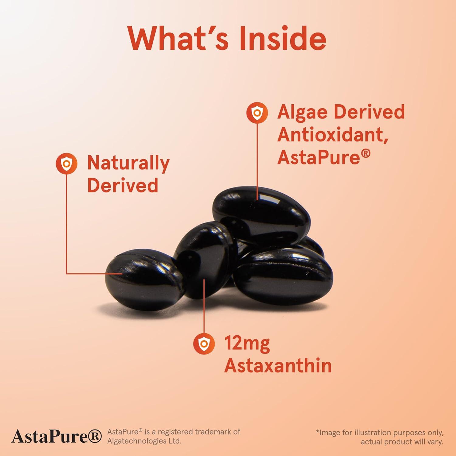 image:imageJarrow Formulas Astaxanthin 12 mg Dietary Supplement Antioxidant Support for Immune and Eye Health 30 Softgels 30 Day SupplyUnflavored
