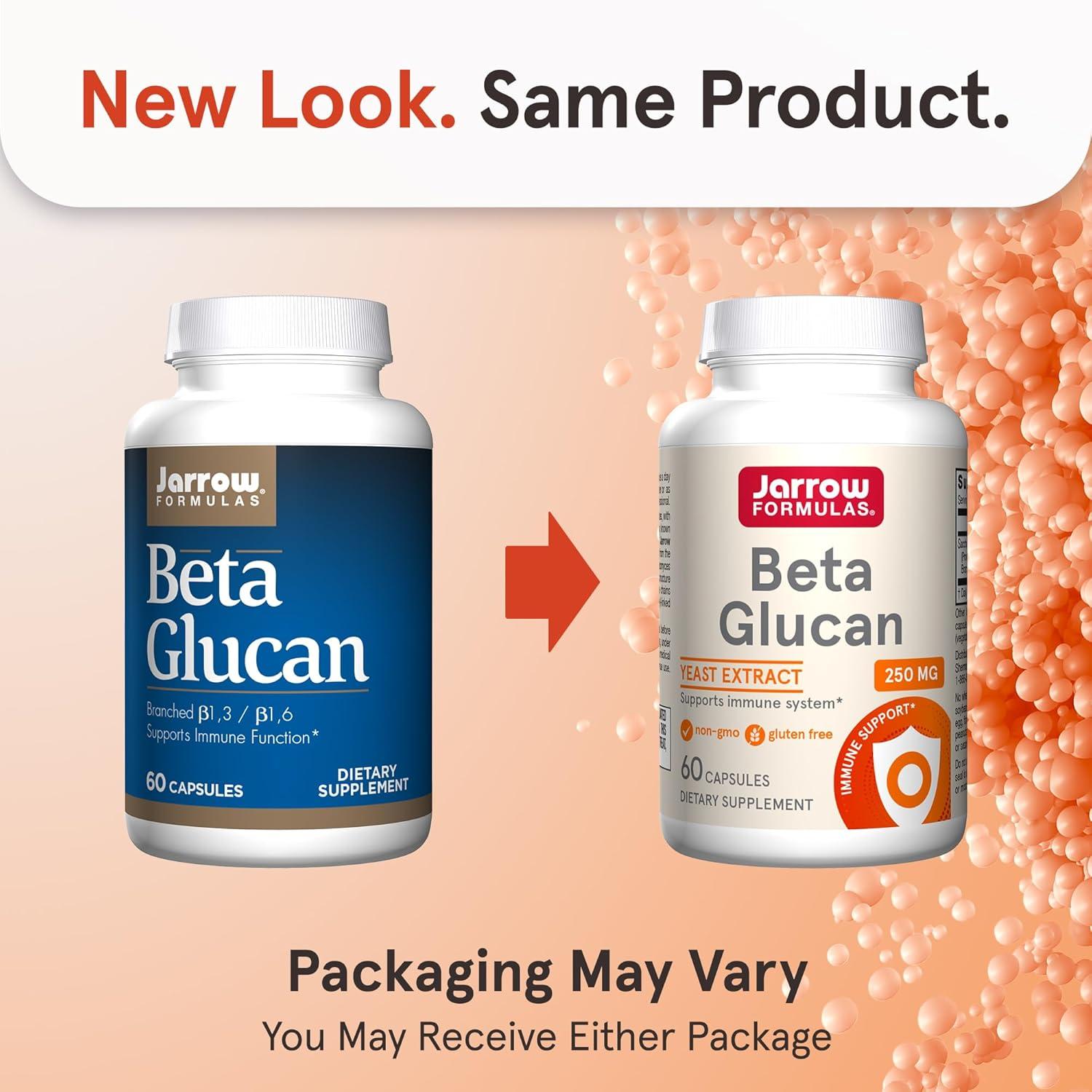 image:imageJarrow Formulas Beta Glucan Dietary Supplement Immune Support for Immune Health 60 Capsules 60 Day Supply