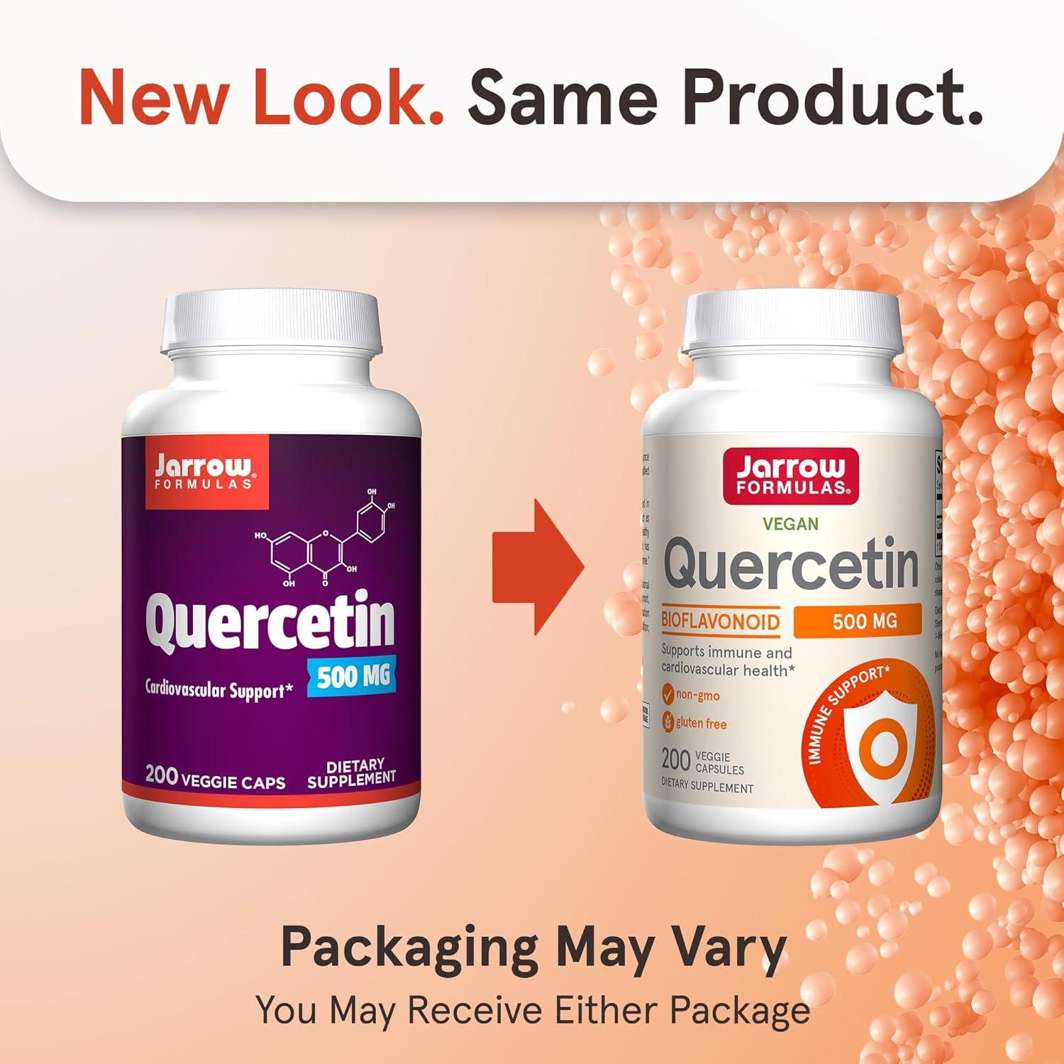 image:imageJarrow Formulas Quercetin 500mg Capsules 200 Veggie Caps Supports Antioxidant Status Cardiovascular Health amp Immune Health 200 ServingsUnflavored