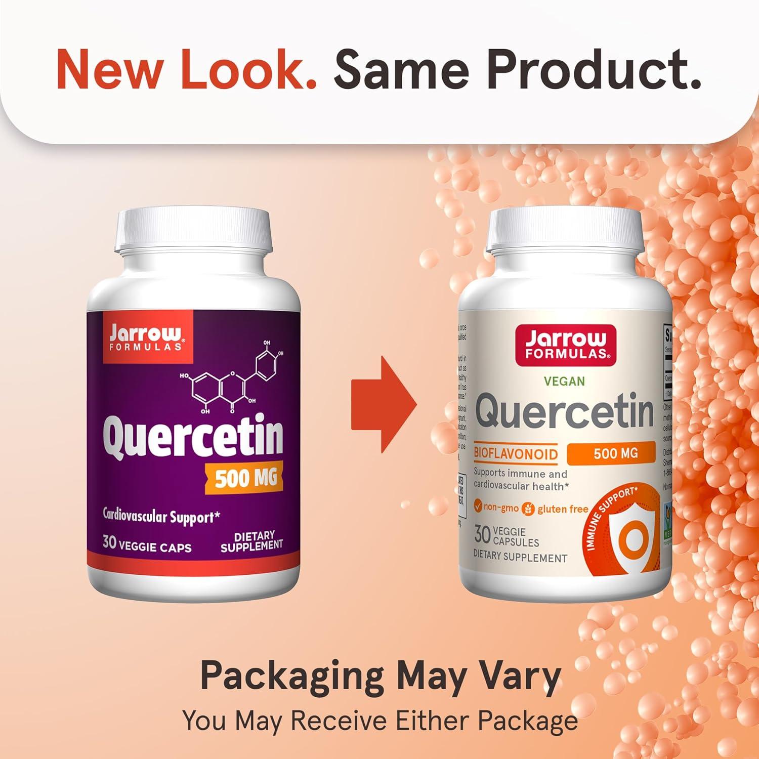 image:imageJarrow Formulas Quercetin 500mg Capsules 200 Veggie Caps Supports Antioxidant Status Cardiovascular Health amp Immune Health 200 ServingsUnflavored